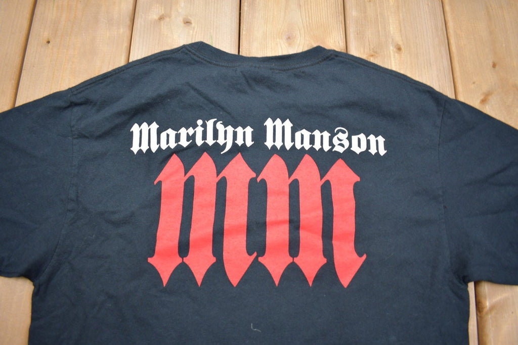 Vintage 2004 Marilyn Manson Graphic T Shirt