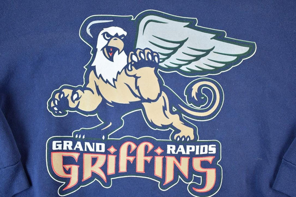 Vintage 1996 Dodger Grand Rapids Griffins University Crewneck Mens XL