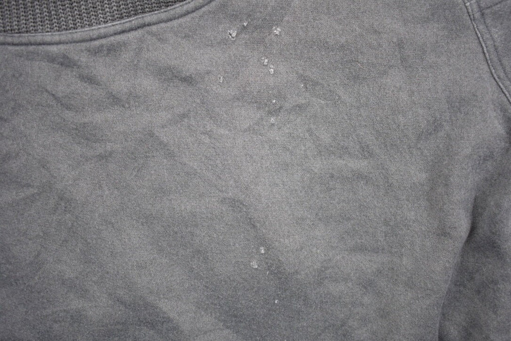 Vintage 1990s Greenline Grey Blank Quarter Zip Sweatshirt
