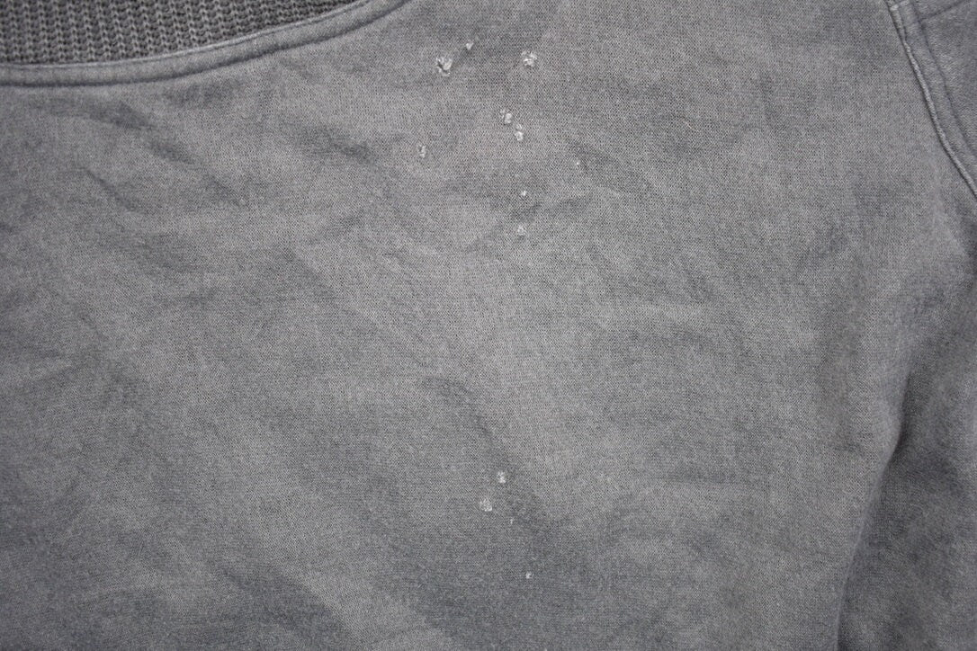 Vintage 1990s Greenline Grey Blank Quarter Zip Sweatshirt