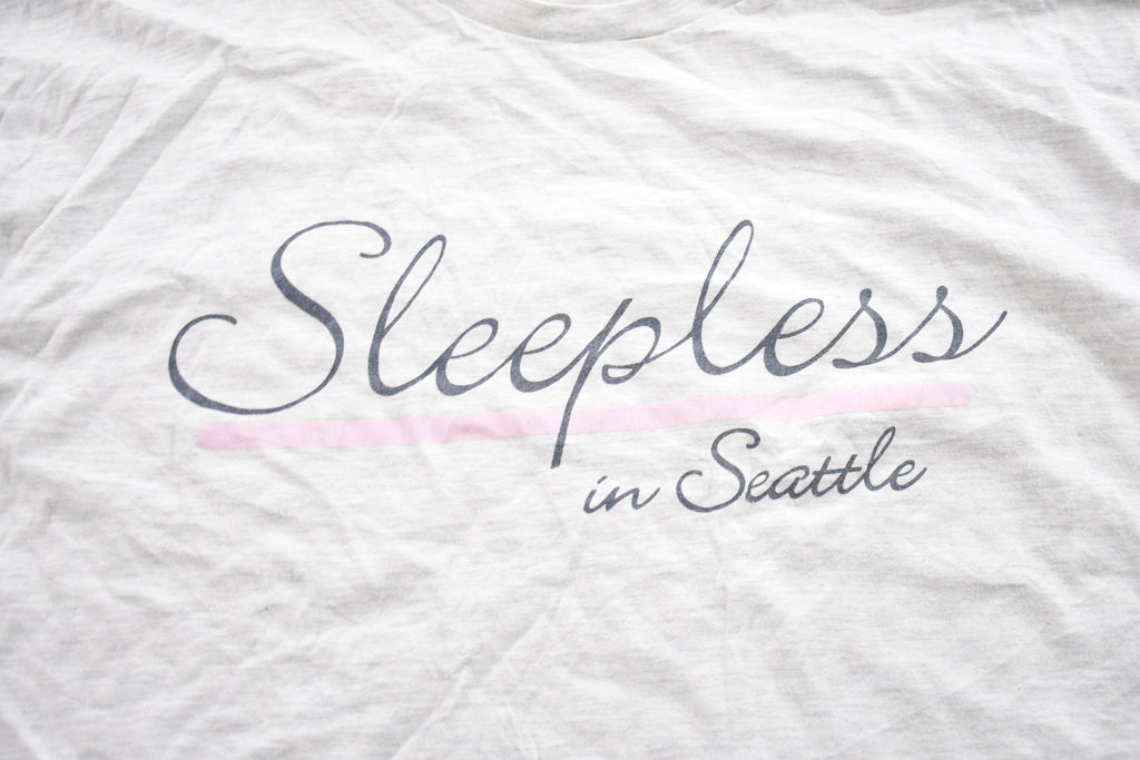 Vintage 1990s Sleepless In Seattle Graphic T-Shirt