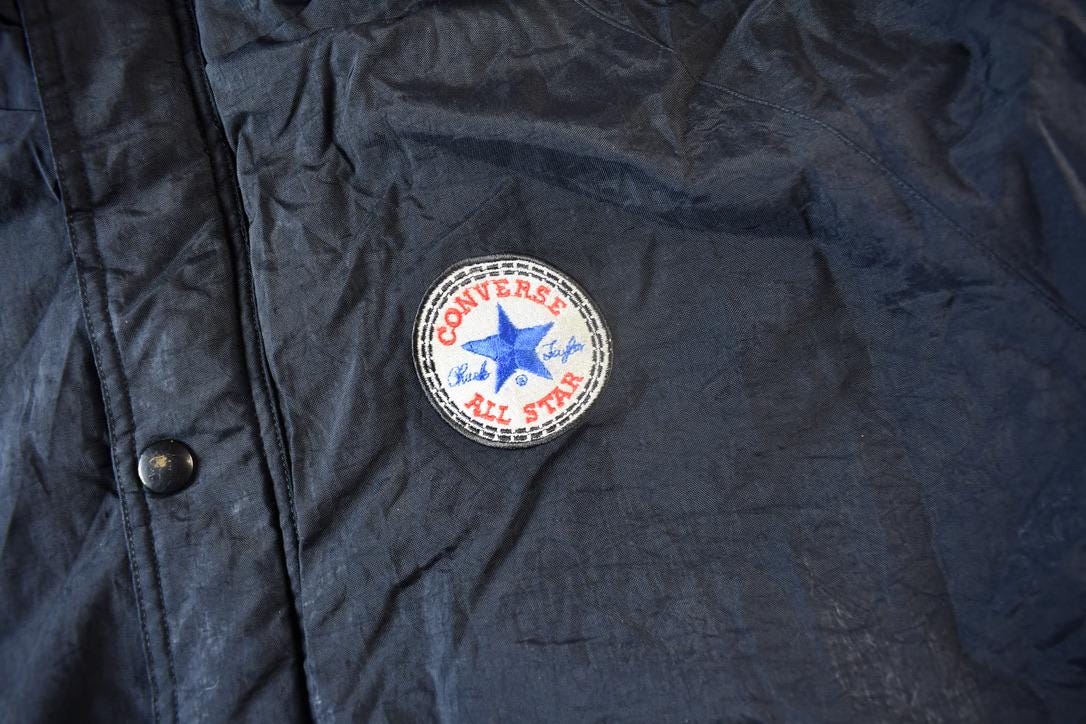 Vintage 1990s Converse All Star Chuck Taylor Puffer Jacket