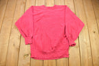 Vintage 1990s Blank Pink Champion Reverse Weave Crewneck