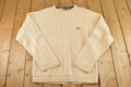 Vintage 1990s Chaps Ralph Lauren Knit Crewneck Sweater Mens M / 90's Abstract Pattern 3D Knitted Sweatshirt