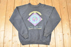 Vintage 1991 Eastern World Series AtlantaBaseball Crewneck Sweatshirt Men's L