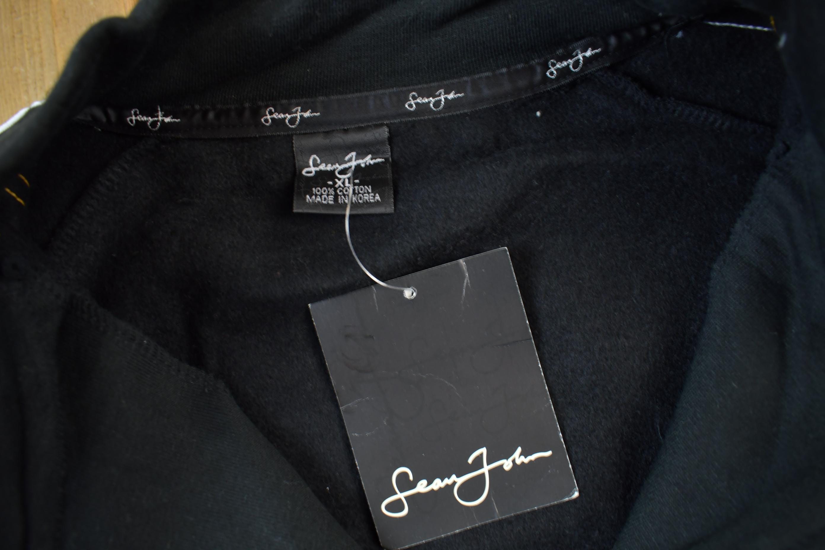 Vintage Deadstock Y2K Sean John Embroidered Sweater & Pants Set Size XL