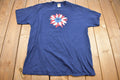 Vintage 1990s American Flag Flower Graphic T Shirt