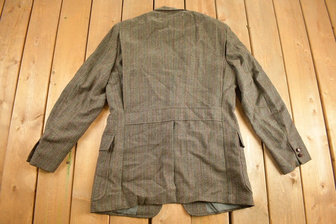 Vintage 1990s Hart Schafiner Wool Blazer Jacket