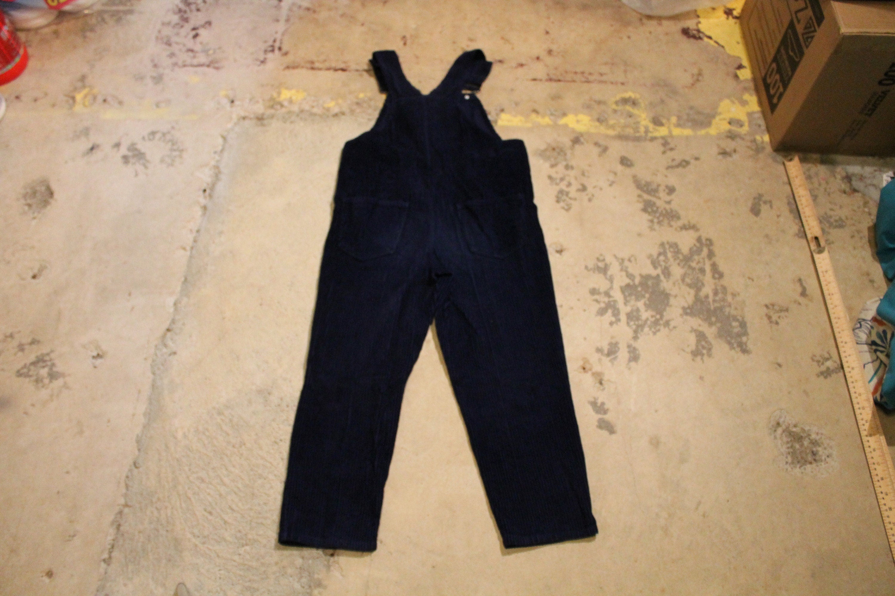 Vintage 1990s Disney Mickey Mouse Corduroy Overall Pants Size 30 x 21