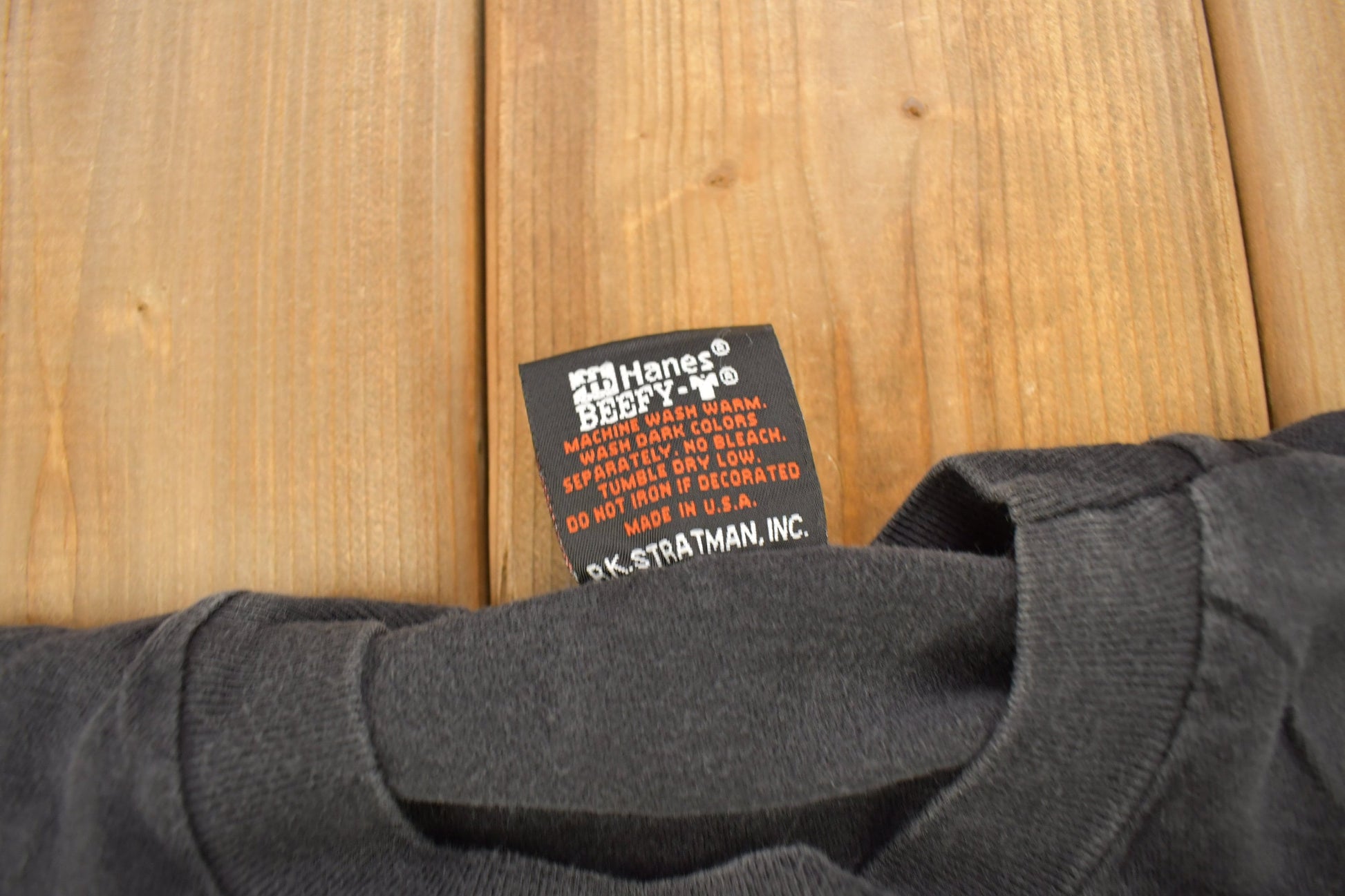 Vintage 1990 Orange County Harley Davidson Santa Ana California T-Shirt / Single Stitch / Made In USA / Biker Tee / Souvenir T Shirt