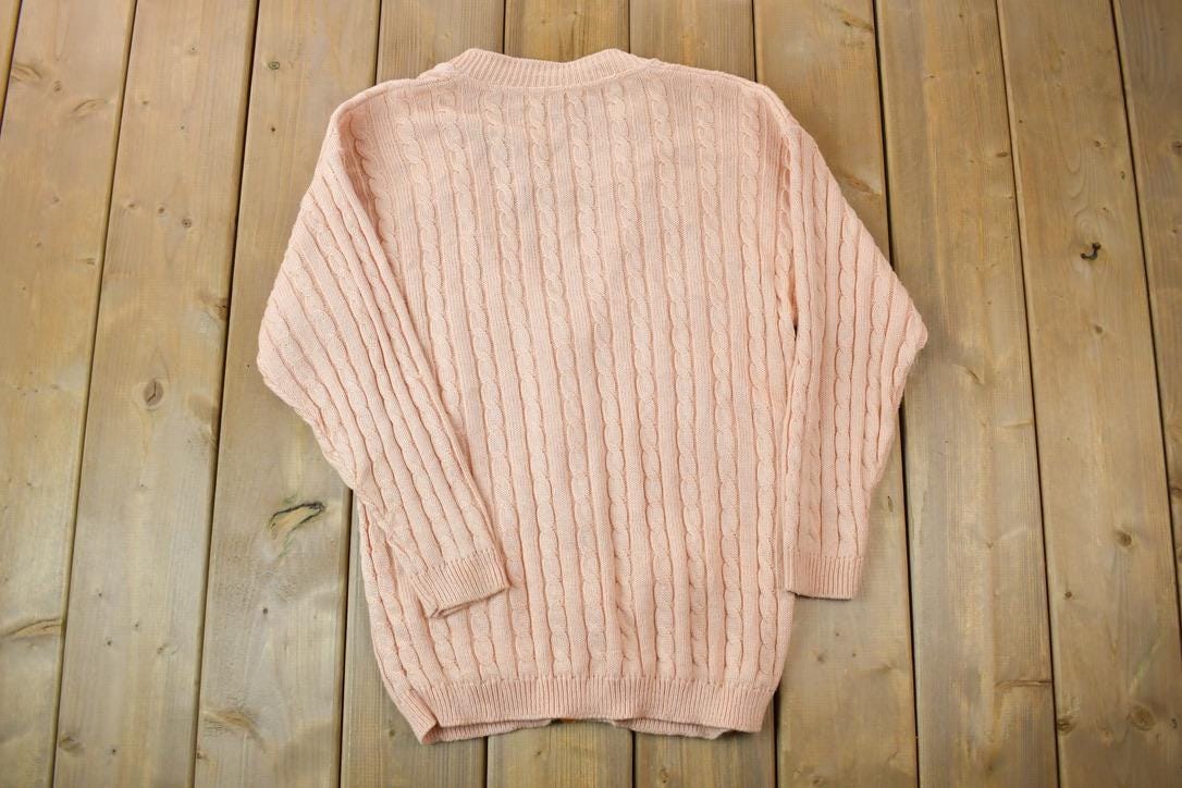 Vintage 1970s Confezioni Di Lusso Knit Cardigan Button Up Sweater Sweater