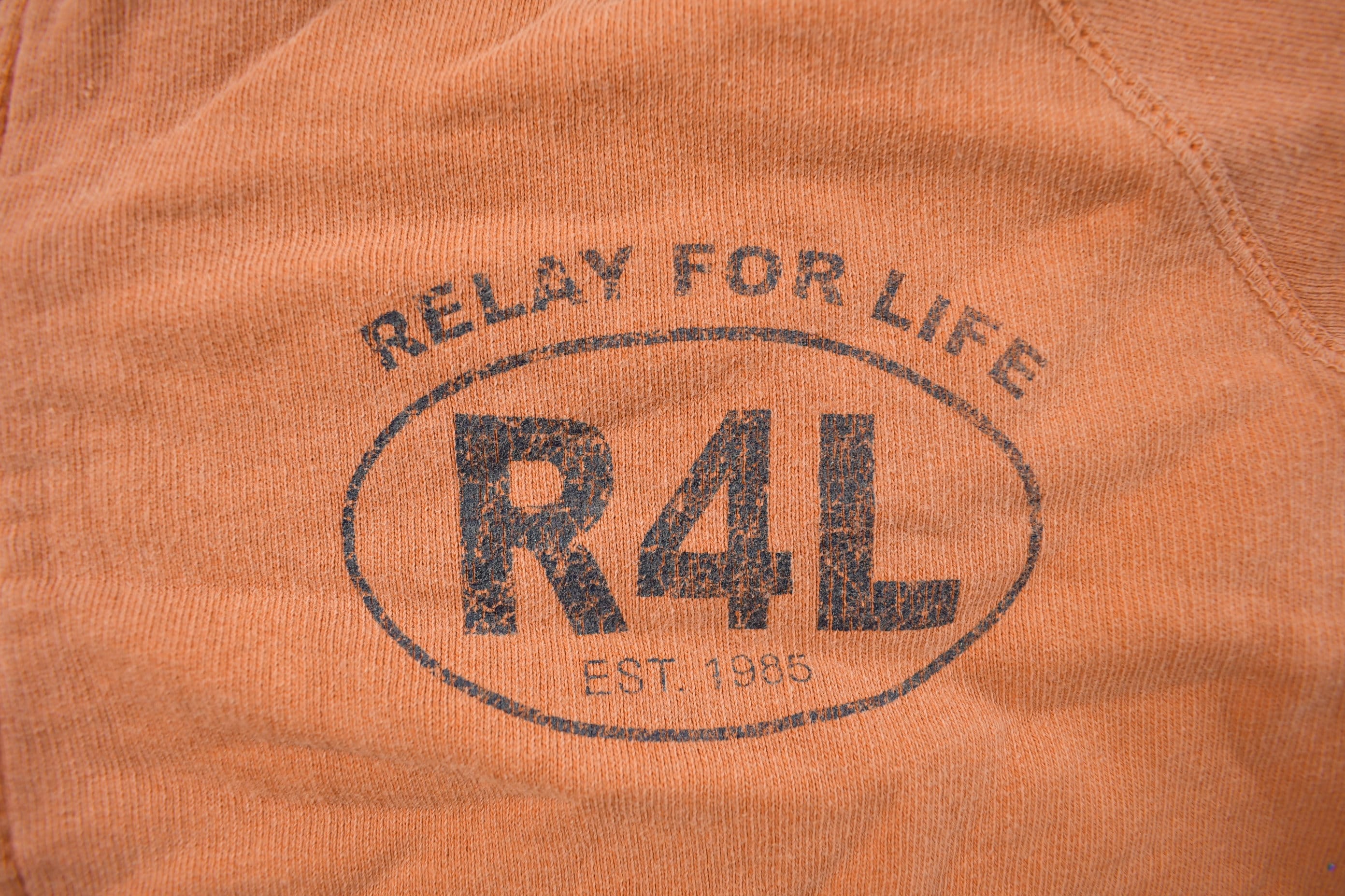 Vintage 1985 Relay For Life Graphic Hoodie