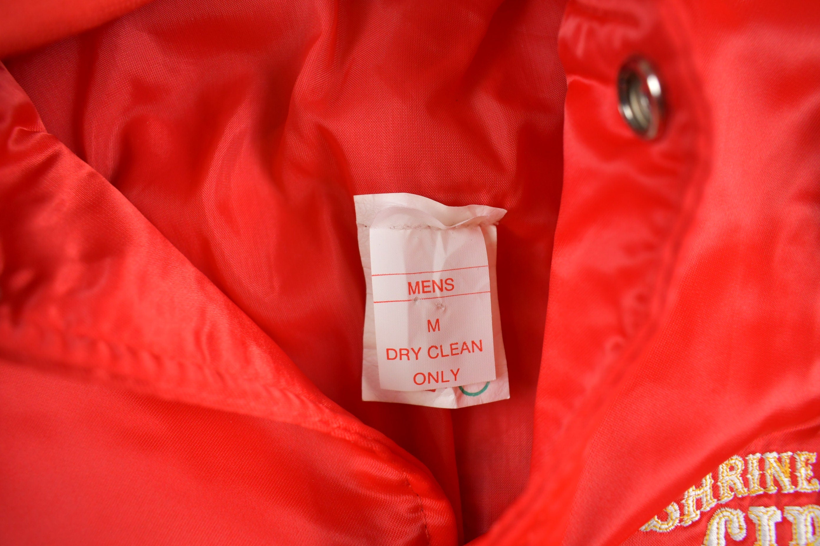 Vintage 1986 Shrine Circus Satin Jacket