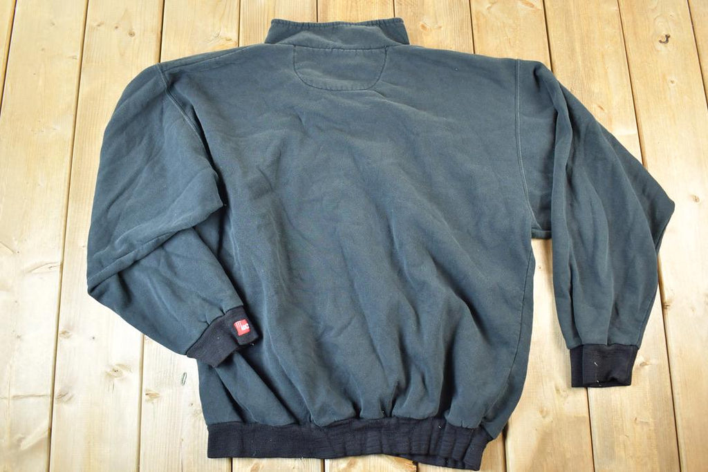 Vintage 1990s Lions Pride Quarter Button Crewneck Sweatshirt Mens XL