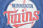 Vintage 80s Minnesota Twins T-Shirt: MLB Graphic Tee, Made in USA, Mens S