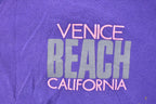 Vintage 1990s Venice Beach California Neon Crewneck Sweatshirt