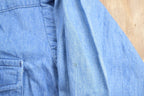 Vintage 1990s Lee Denim Button Up Shirt / 1990s Button Up / Vintage Jean Shirt / Basic Button Up / Lee Vintage / Lee Denim Button Up / 90s