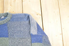 Vintage David Taylor Colour Block 1990s Knit Crewneck Sweater