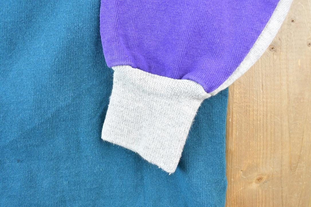 Vintage 1990s Barbarian Rugby Ivey Quarter Button Up Shirt