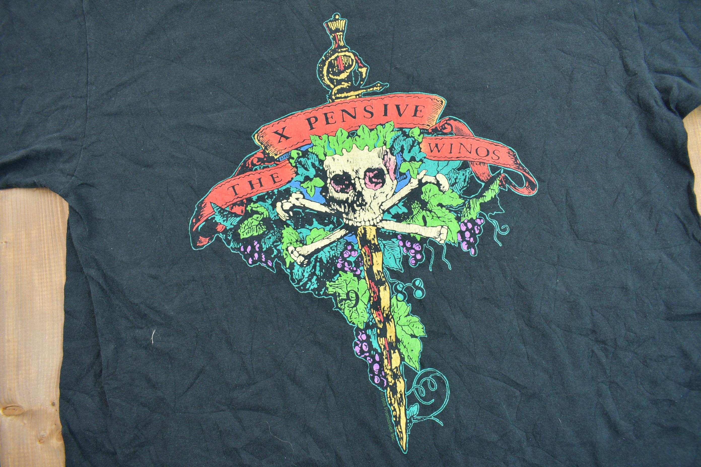 Vintage Y2K X-Pensive Winos Tour Band Tee / Vintage T Shirt / Rock T Shirt / 90s Band Shirt