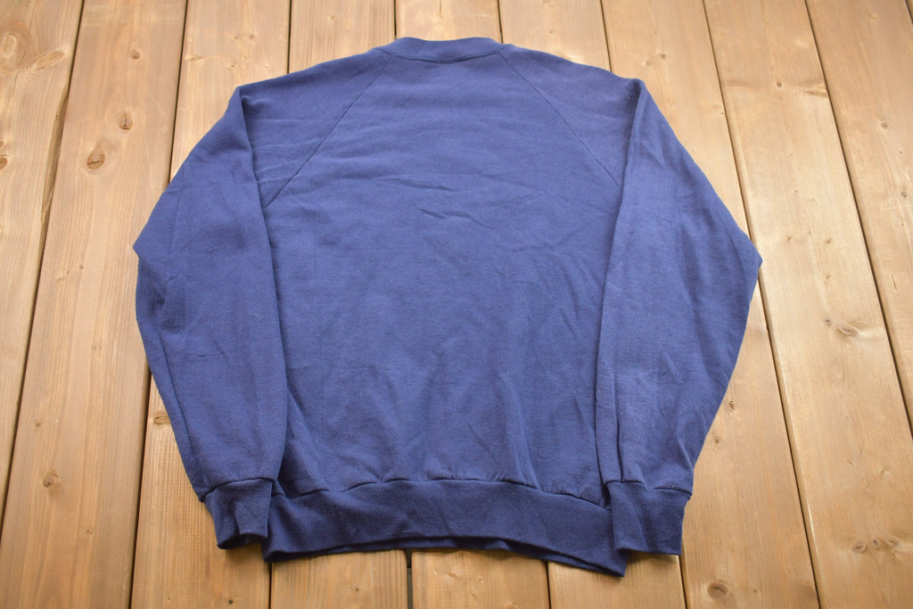 Vintage 1990s Parliament Patchwork Crewneck Sweatshirt
