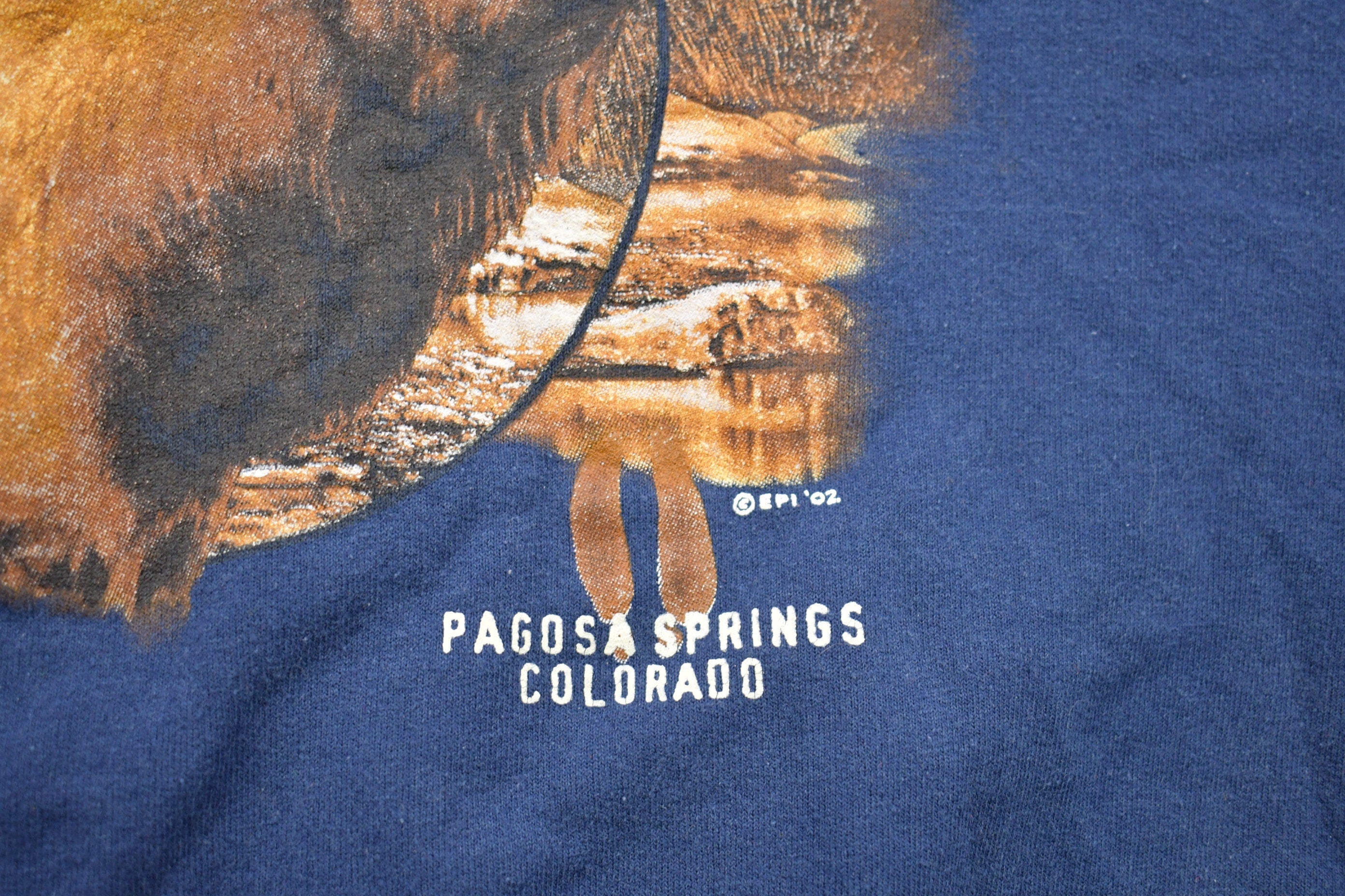 Vintage 1990s Pagosa Springs Colorado Crewneck Sweatshirt