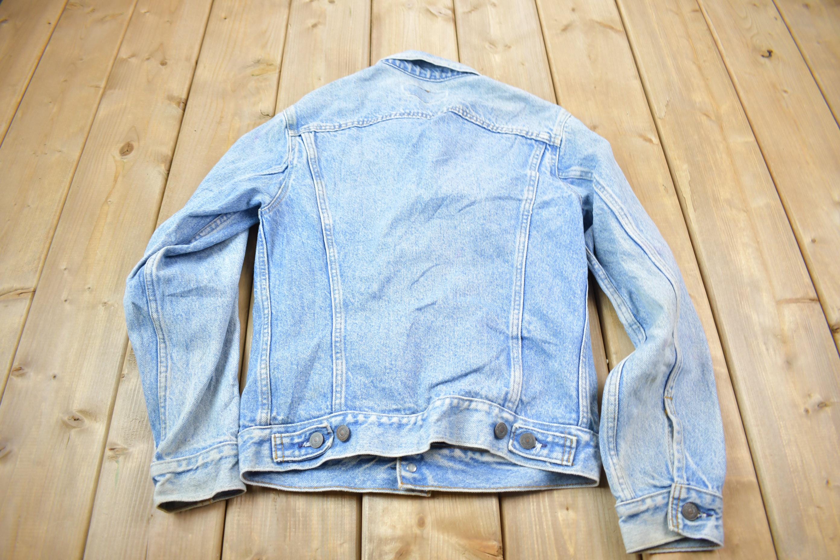 Vintage 1970s Levi's Type 3 Light Wash Denim Jacket