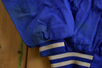 Vintage 1980s Pla-Jac by Dunbrooke Alaska Horseshoe Pitchers Satin Bomber Jacket