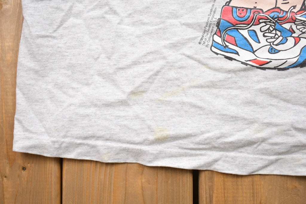 Vintage 1994 Popeye Basketball Graphic Tank Top