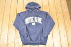 Vintage 1990s Notre Dame University Hoodie Sweater Men's L
