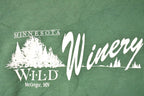 Vintage 1990s Minnesota Wild Winery Graphic Print Crewneck Sweatshirt Men's L