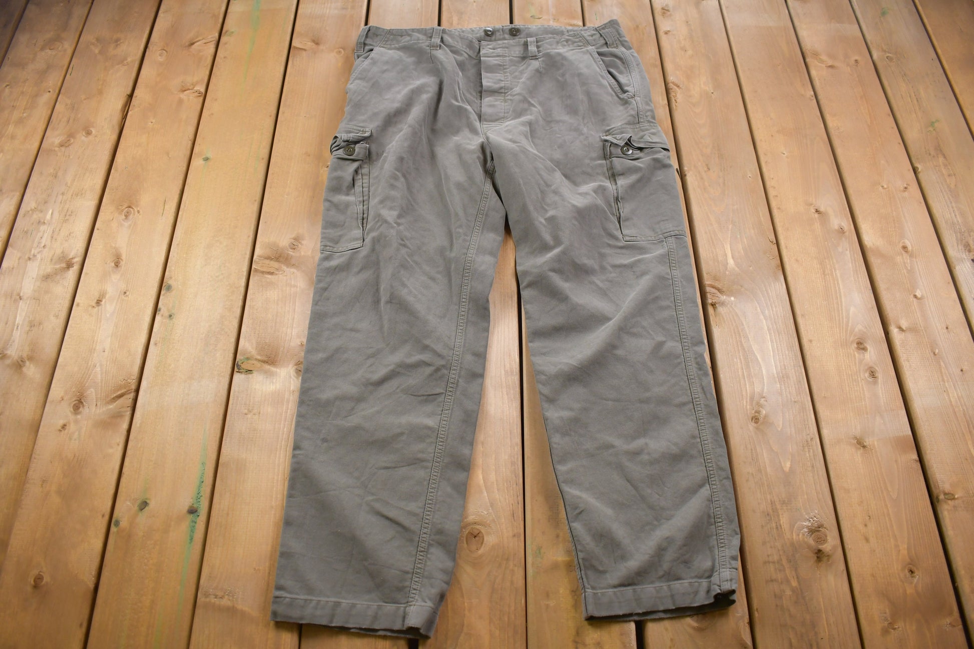 Vintage 1985 Military Cargo Pocket Pants 40 x 31