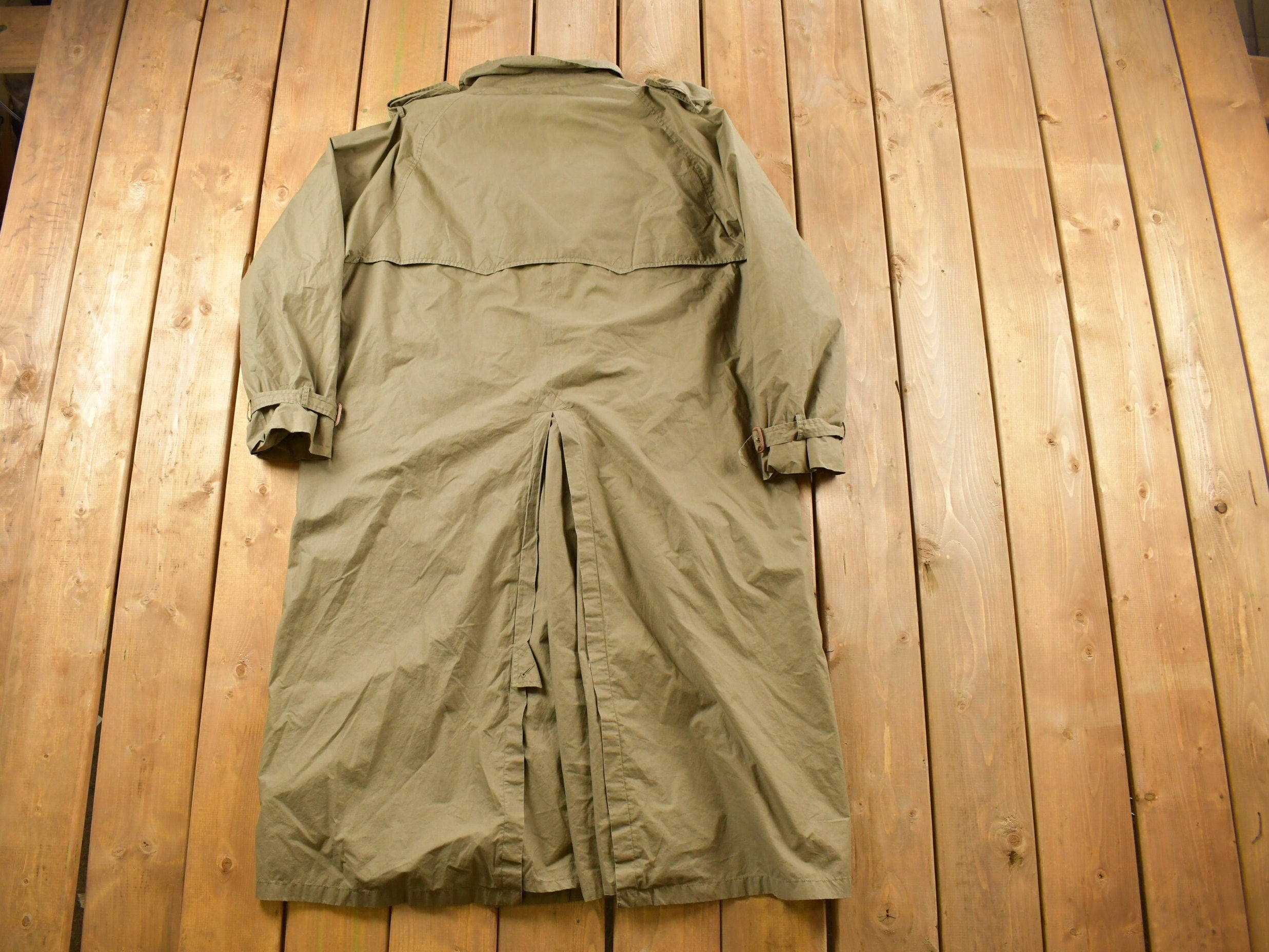 Vintage 1980s Polo Ralph Lauren Trench Coat