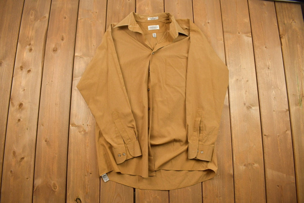 Vintage 1990s Van Heusen Blank Button Up Shirt