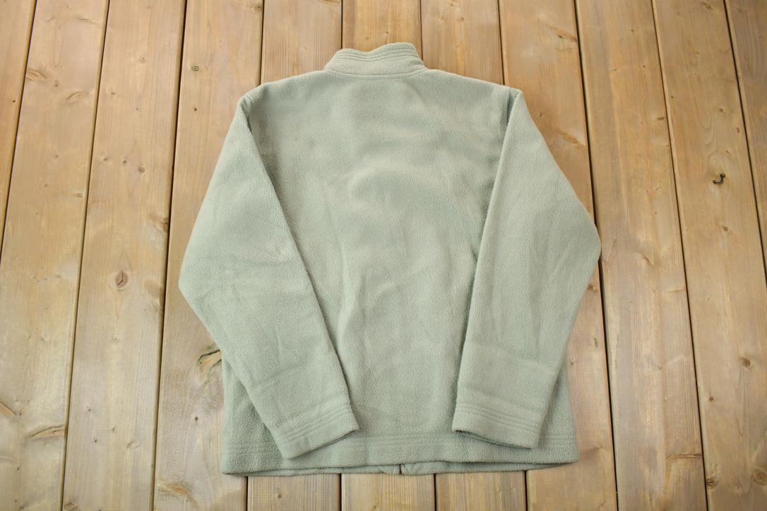 Vintage 1990s Courtney And Co Full Zip Fleece Sweater