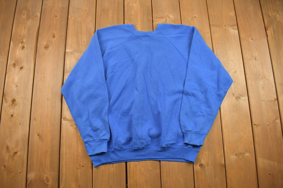 Vintage 1990s Tultex Blank Crewneck Sweatshirt  90s Crewneck  Made In USA  Essential  Streetwear  90s Blank