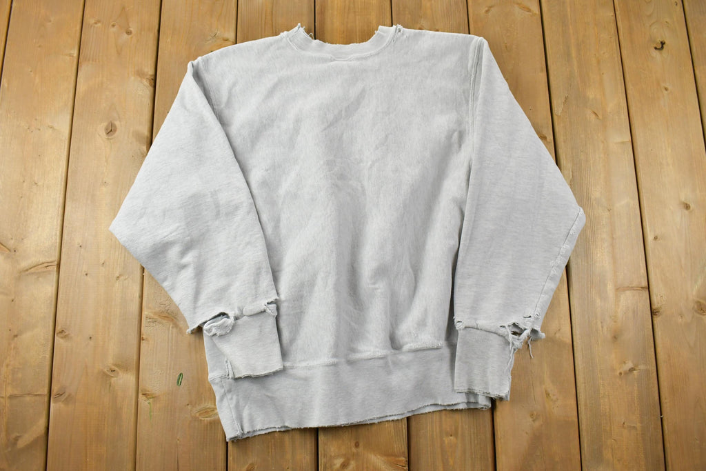 Vintage 1990s North Carolina Tar Heels Reverse Grain University Collegiate Crewneck