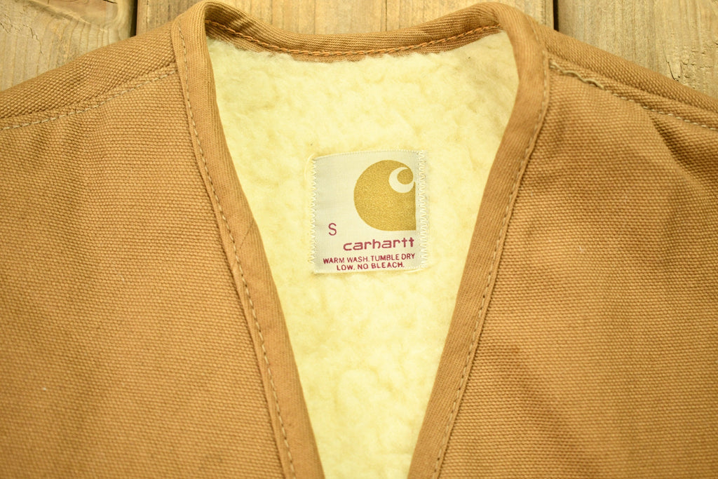 Vintage 1980s Carhartt Sherpa Vest