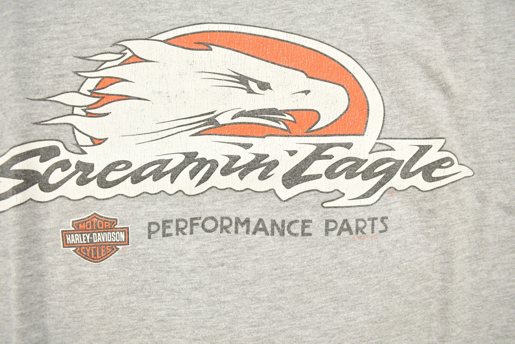 Vintage 1997 Harley Davidson Buffalo New York Screamin Eagle Graphic T-Shirt