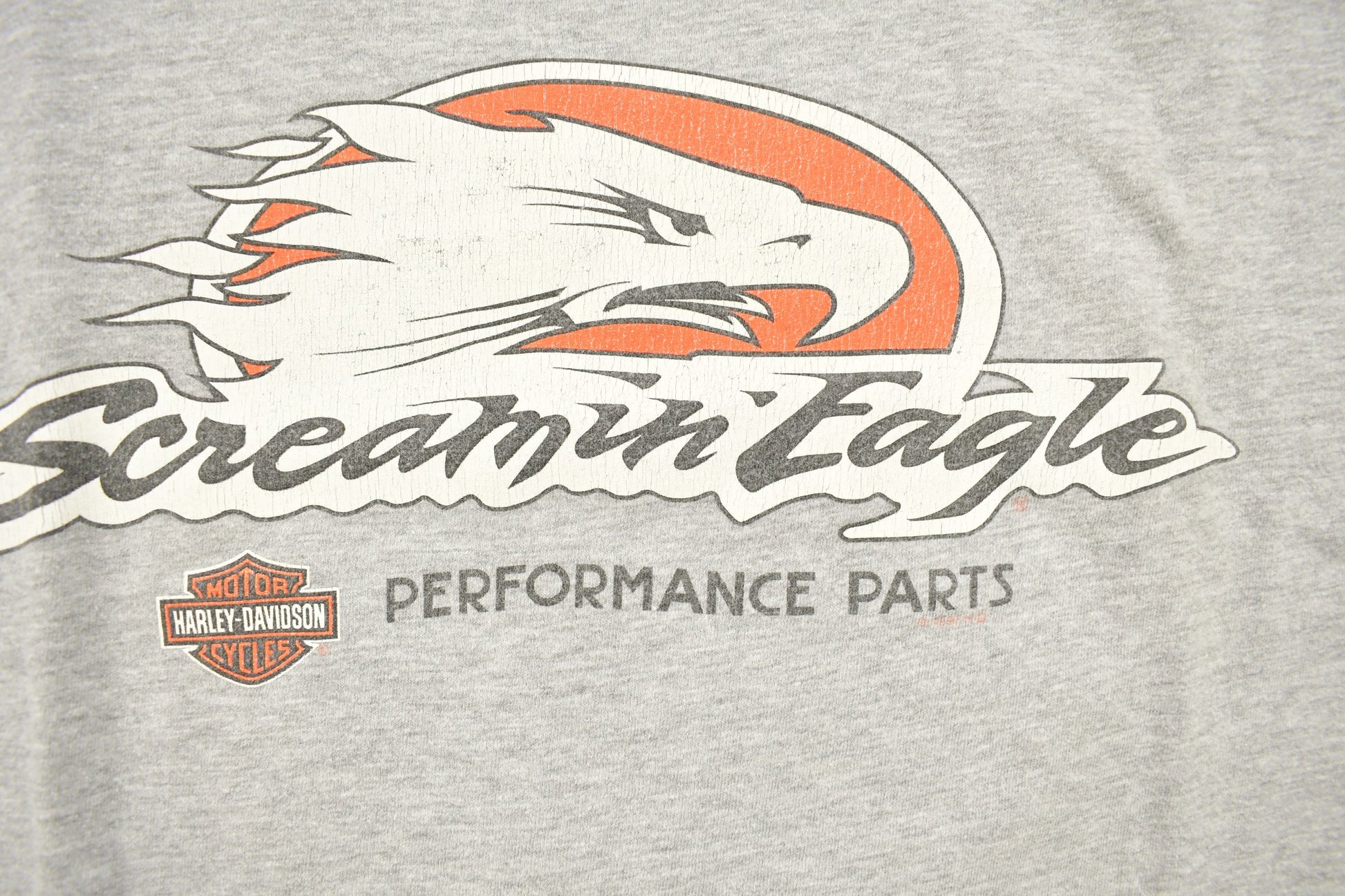 Vintage 1997 Harley Davidson Buffalo New York Screamin Eagle Graphic T-Shirt