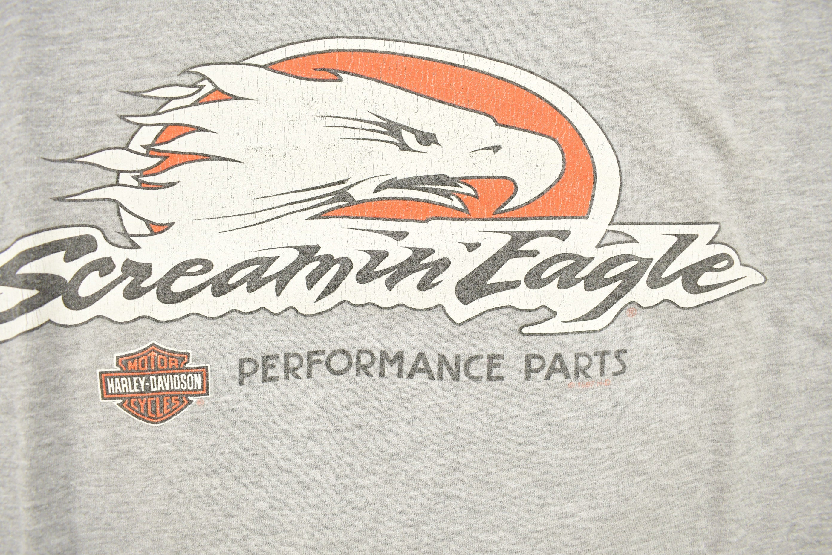 Vintage 1997 Harley Davidson Buffalo New York Screamin Eagle Graphic T-Shirt