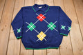 Vintage 1990s The American Collection By Cricket Lane Knitted Sweater
