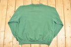 Vintage 1990s Wolf Mountain Sportsman's Classic Embroidered Crewneck Sweatshirt Men's L