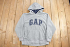 Vintage 1990s GAP Kids Embroidered Fleece Hoodie