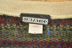 Vintage 1990s Simpatico Knitted Cardigan Sweater