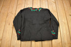 Vintage 1990s Pendleton Petite 100% Virgin Wool Knitted Cardigan Sweater