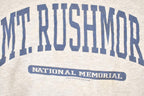 Vintage 1990s Mt Rushmore National Memorial Graphic Print Crewneck Sweatshirt Men's L