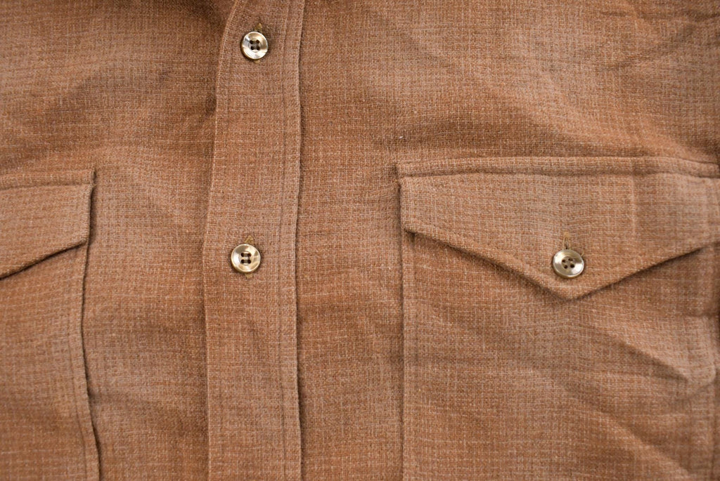 Vintage 1980s Pendleton Wool Flannel Button Up Shirt Men's L /