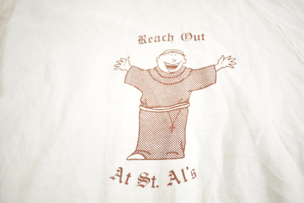 Vintage 1990s Reach Out At St. Al's Graphic Hoodie