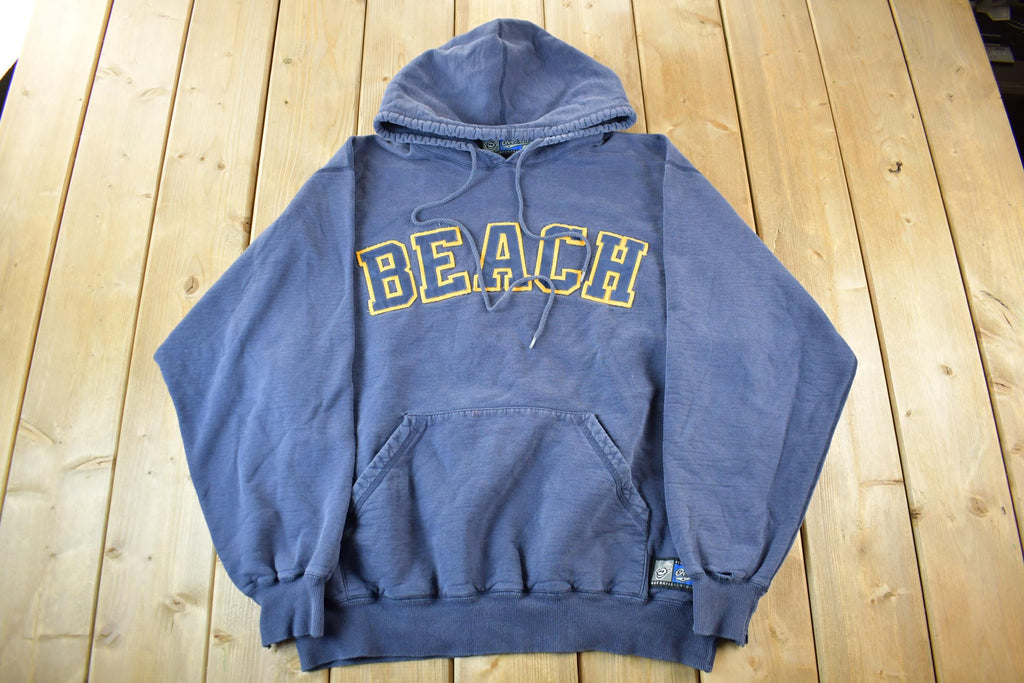 Vintage Y2K Overkill Beachwear Hoodie Men's Large